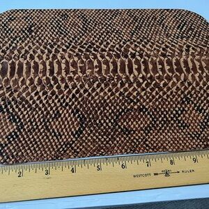 Textured all Leather Mouse Pad - Brown 8 x 11 inches (roughly)
